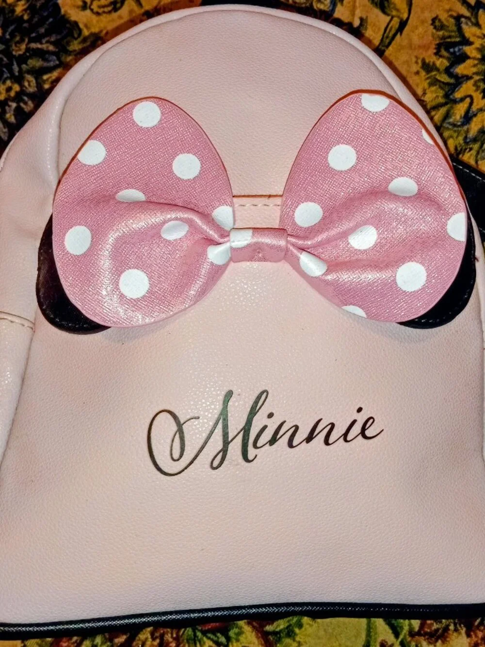 GIRLS BACK TO SCHOOL PINK DISNEY BACKPACK AND CROSSBODY BASKETBALL BAG